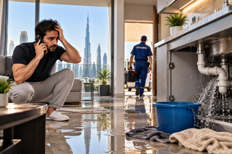 Burst Pipe or Major Leak in Dubai? What to Do Before the Plumber Arrives 7 Burst Pipe or Major Leak