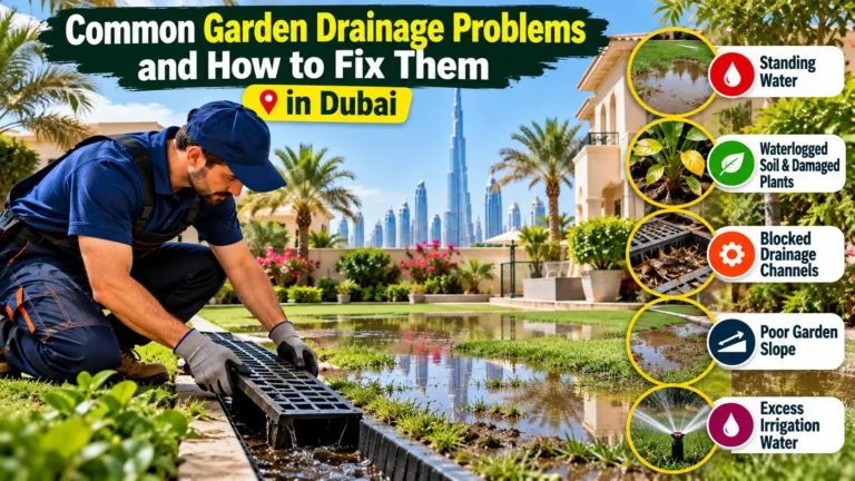 Common Garden Drainage Problems and How to Fix Them in Dubai 6 Common Garden Drainage Problems