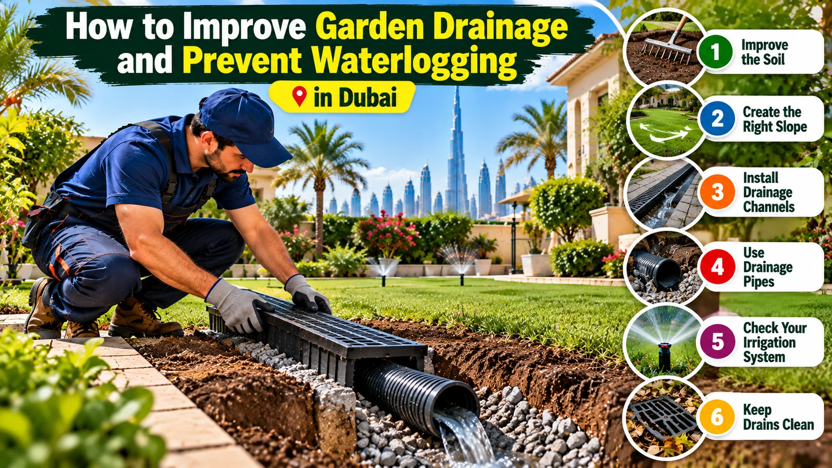 How to Improve Garden Drainage