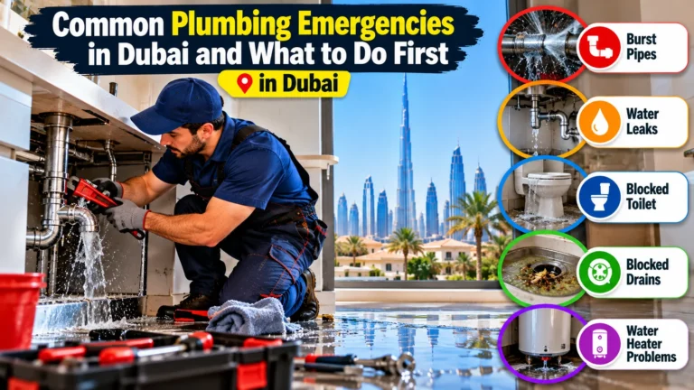 Common Plumbing Emergencies in Dubai and What to Do First 4 Common Plumbing Emergencies in Dubai
