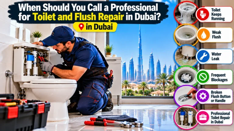 When Should You Call a Professional for Toilet and Flush Repair in Dubai? 1 Professional Toilet Repair in Dubai