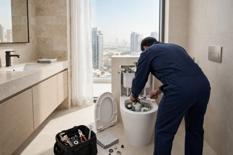 How to Fix a Weak Toilet Flush in Dubai