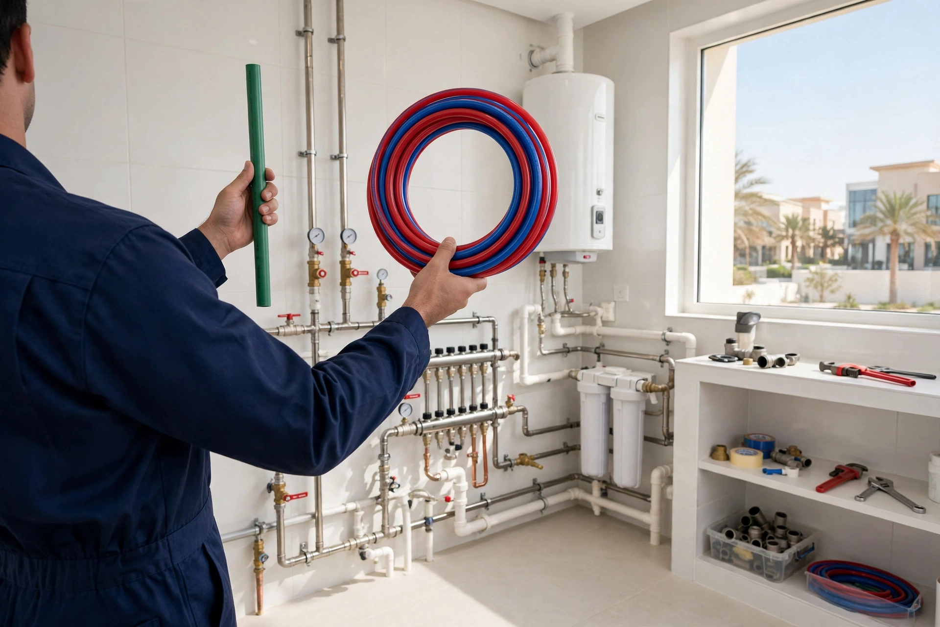 PPR vs PEX Pipes for Dubai: Which Is Better? - image 1