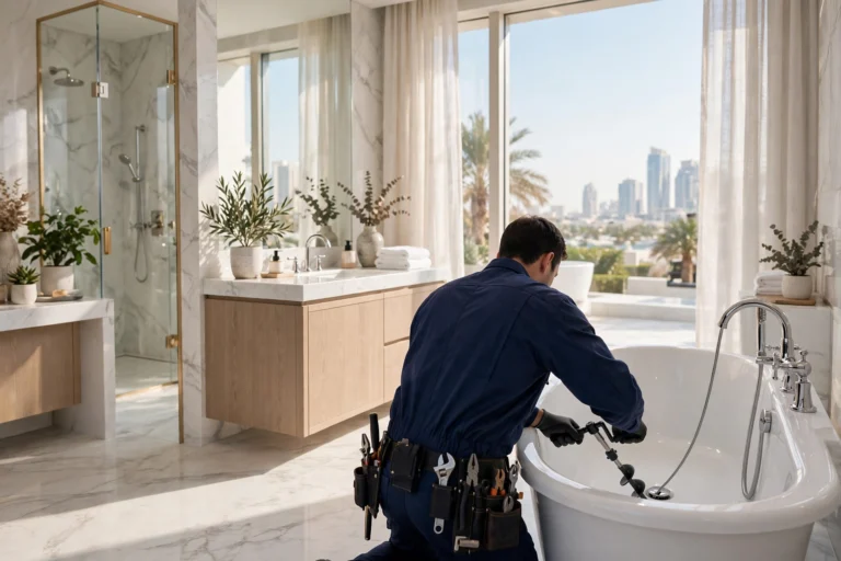 Bathtub Drain Blocked in Dubai? How to Clear It - image 1