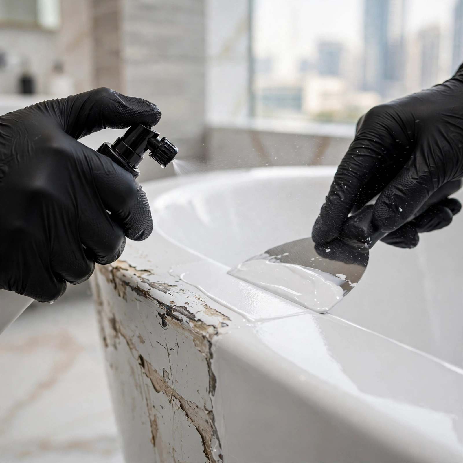 Bathtub Resurfacing vs Replacement in Dubai 3 Bathtub Repair service in Dubai