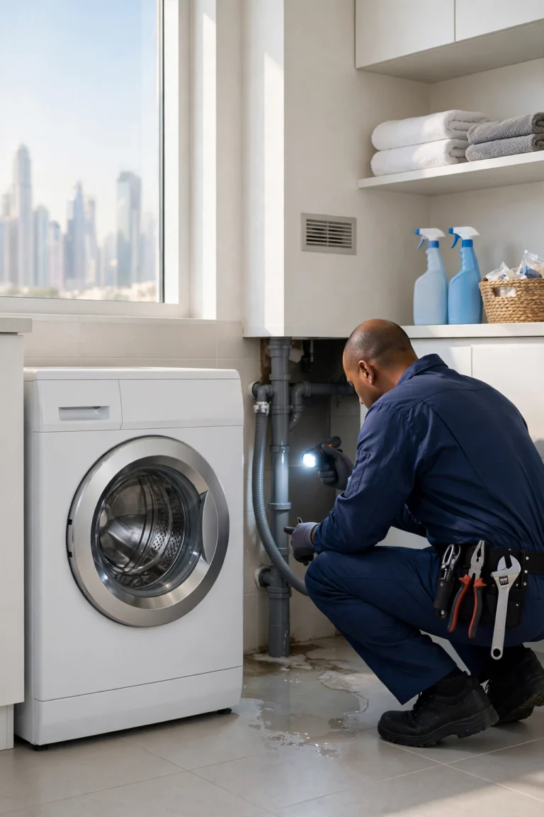 Washing Machine Drainage Problems in Dubai Apartments