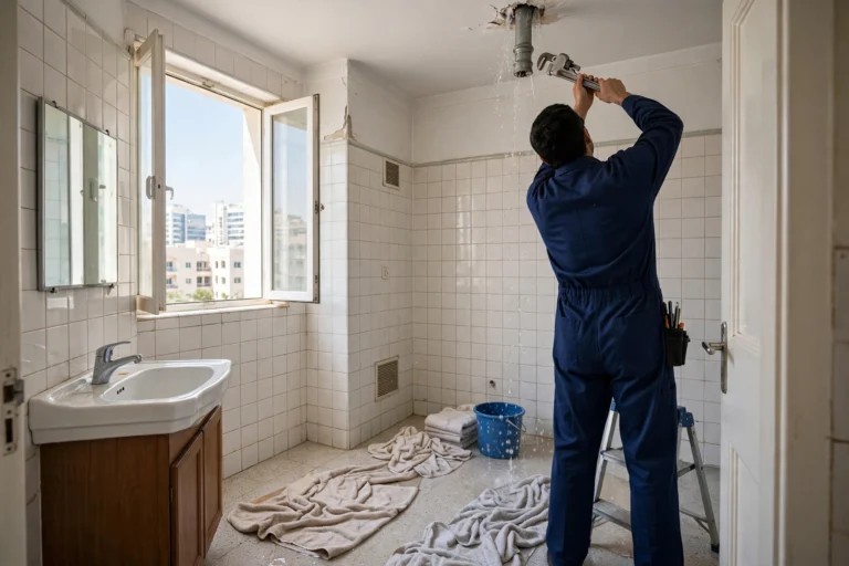 Burst Pipe in Dubai? Emergency Steps to Take Right Now