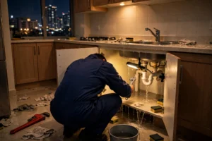 How to Handle a Plumbing Emergency at Night in Dubai