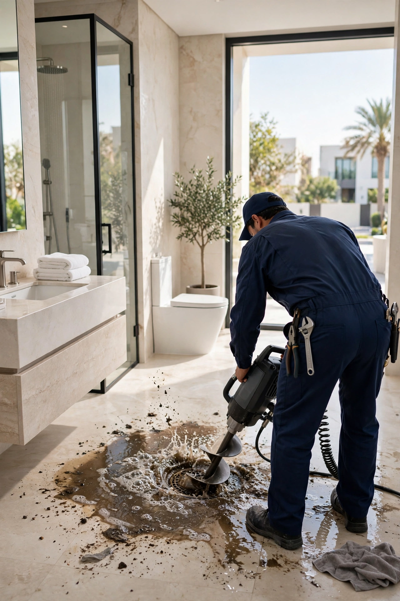 Topic 33 - Emergency Drain Blockage: Quick Actions for Dubai Homes - featured hero