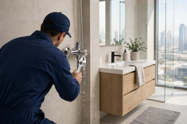 Stacked Washer Dryer Plumbing in Dubai Apartments