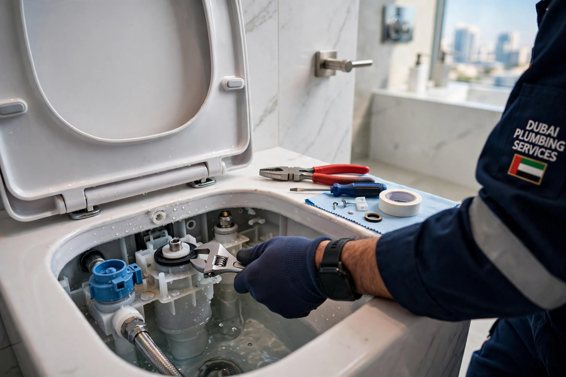 Toilet and Flush Repair in Dubai | Fast and Reliable Service 1 PlumbDubai service
