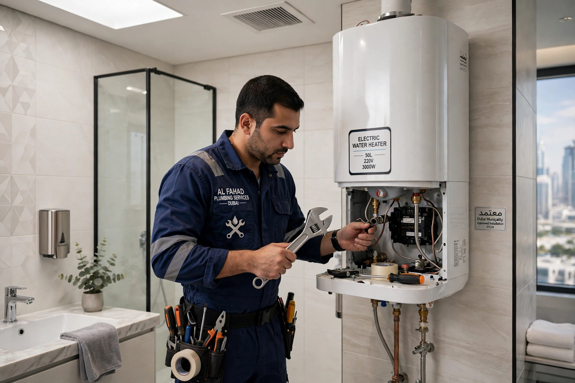 Water heater repair service in Dubai